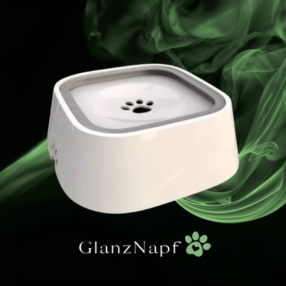 GlanzNapf – Der spritzfreie Trinknapf, der Ihren Boden trocken und Ihren Hund gesund hält.