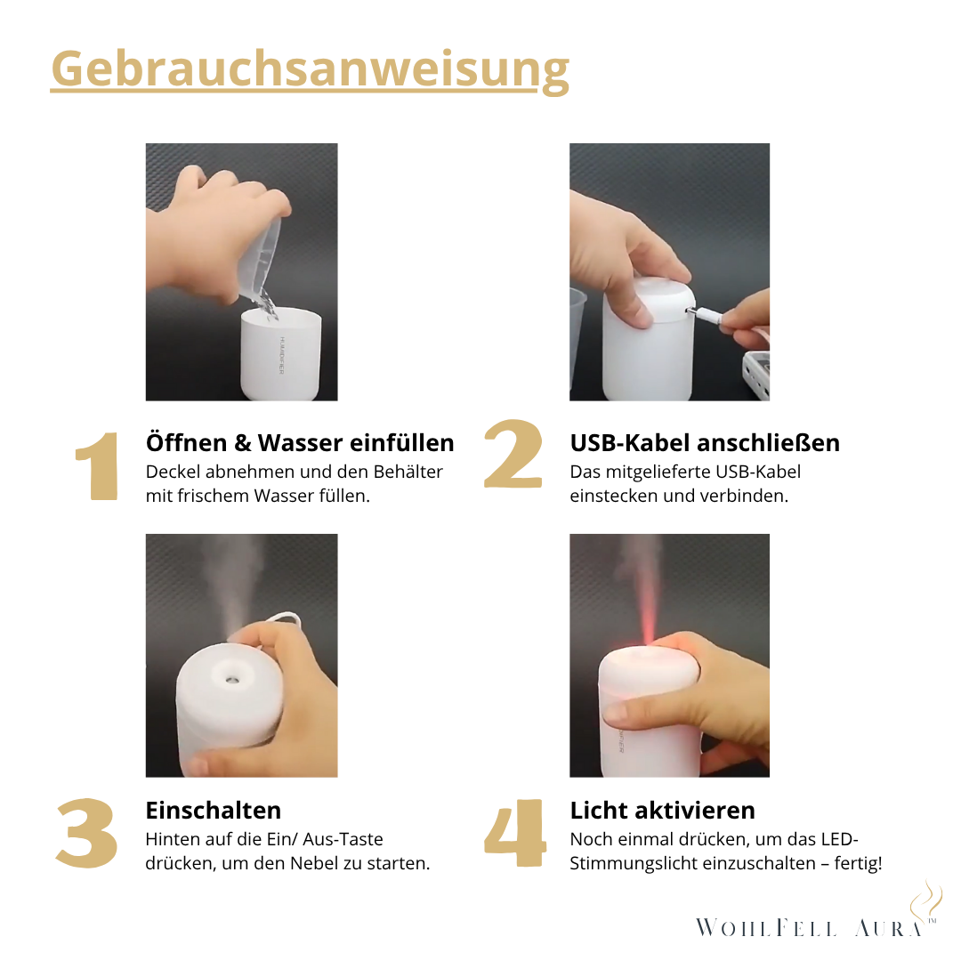 WohlFell Aura™ - Die Luft, die Sie und Ihr Tier zuhause sein lässt.