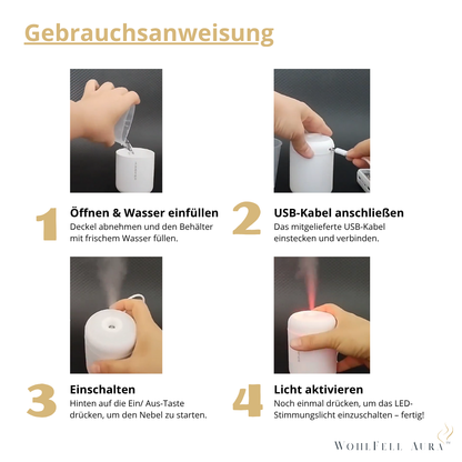 WohlFell Aura™ - Die Luft, die Sie und Ihr Tier zuhause sein lässt.