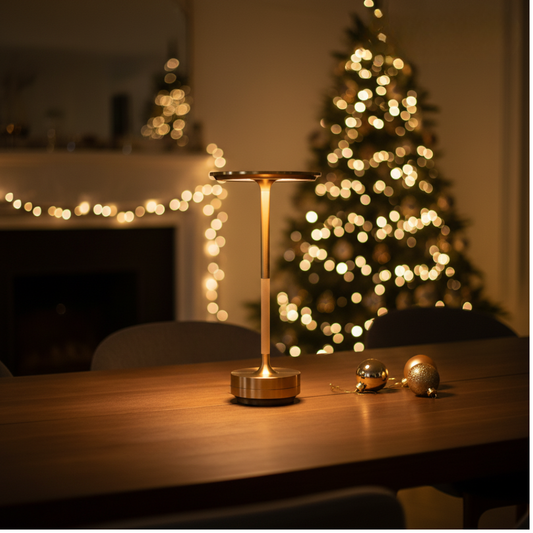 WohlLicht™ – Zeitlose kabellose Tischlampe mit Touch-Funktion