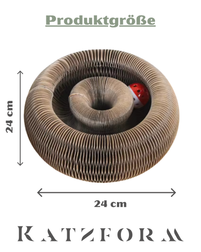 Katzform - Minimalistisches Kratzmöbel für Harmonie zwischen Katze und Zuhause.