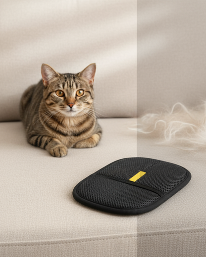 PelzWunder - Elektrostatisch Enthaarungshandschuhe für Haustiere