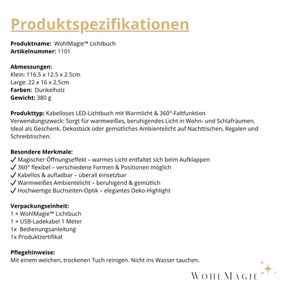 WohlMagie™ — Das leuchtende Buch voller Zauber.
