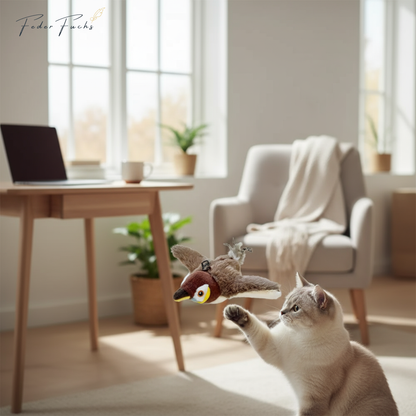 FederFuchs — Das spielerische Federleben, das Ihre Katze erwachen lässt.